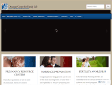 Tablet Screenshot of dcfl.org